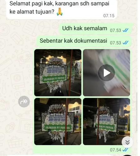 Pengiriman Papan Bunga Selamat Surorejo Banyuurip