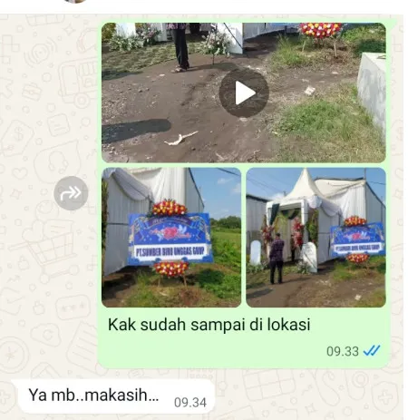 Pengiriman Karangan Bunga Surorejo Banyuurip