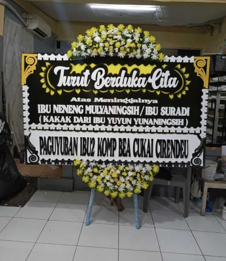 Papan Bunga Duka Surorejo Banyuurip